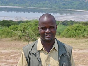 Reiseleiter Viriano Kabulezi in Uganda